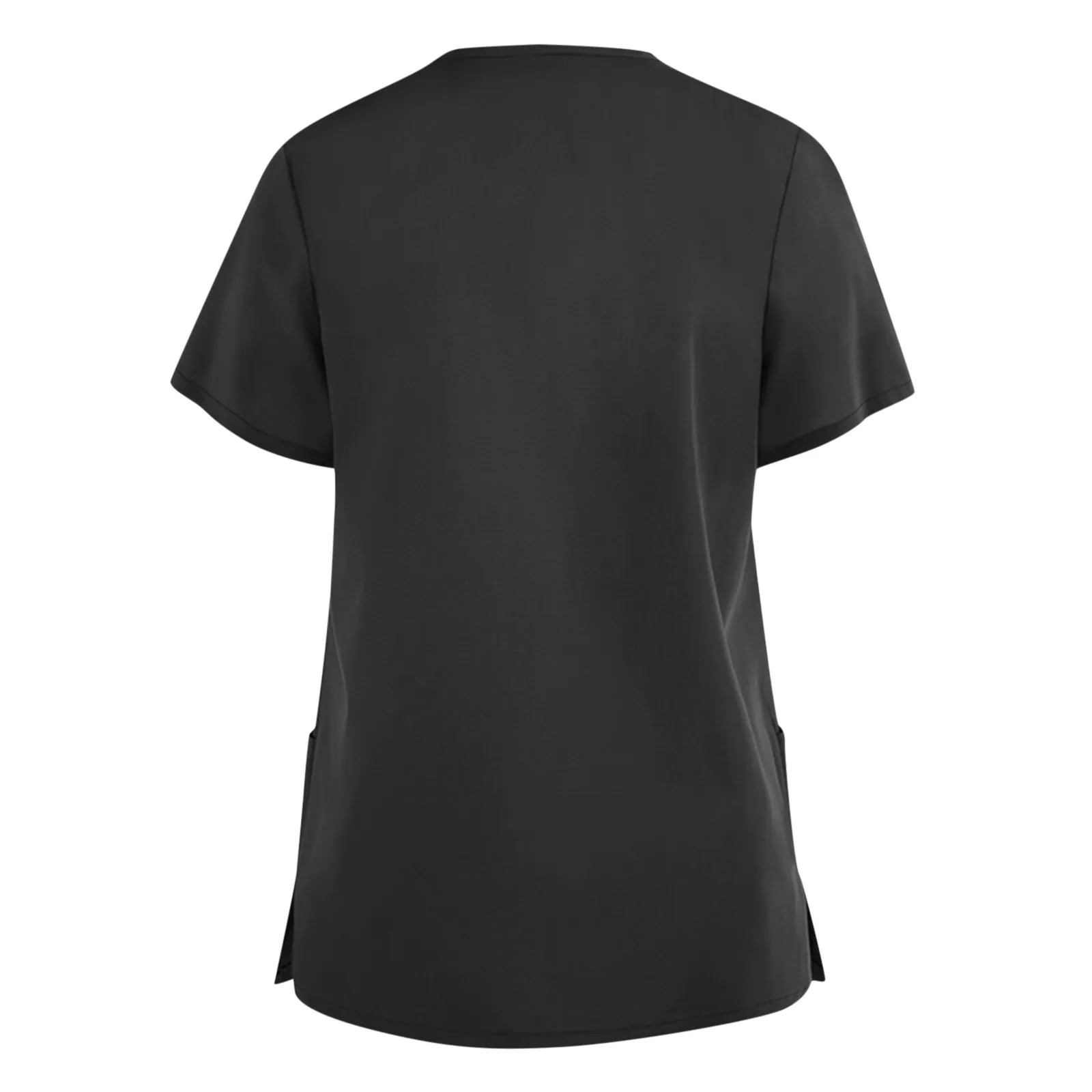 Nurse Uniform Women Workwear Blouse Short Sleeve Solid Color V-neck Buttons Tops Nursing Working Female Nurse Uniform T-shirts
Nurse Uniform Women Workwear Blouse Short Sleeve Solid Color V-neck Buttons Tops Nursing Working Female Nurse Uniform T-shirts