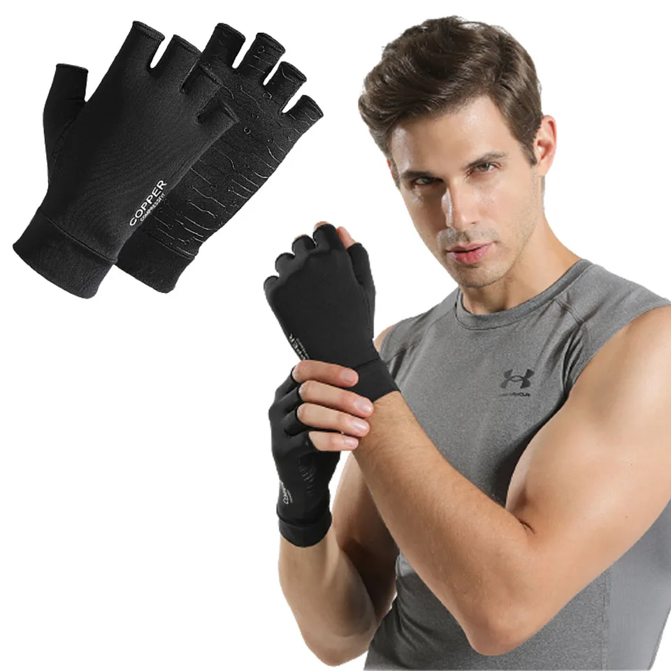 1Pair Half-Finger Pressure Gloves Antibacterial Skin-Friendly High Elasticity Unisex Training Fitness Work Gloves
1Pair Half-Finger Pressure Gloves Antibacterial Skin-Friendly High Elasticity Unisex Training Fitness Work Gloves