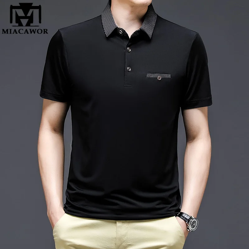 New Fashion Polo Shirt Men Solid Colors Summer Short Sleeve Tee Shirts Homme Slim Fit Casual Tops Chemise Homme T1024
New Fashion Polo Shirt Men Solid Colors Summer Short Sleeve Tee Shirts Homme Slim Fit Casual Tops Chemise Homme T1024