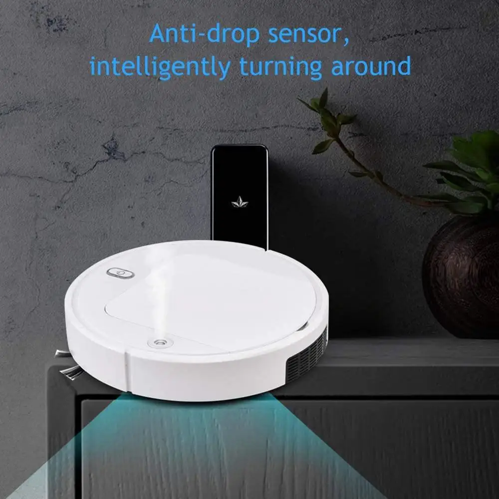 Intelligent Vacuum Cleaner Smart Robotic Cleaner Floor Sweep Machine Floor Mopping Robot Rechargeable Electric Cleaner Robot
Intelligent Vacuum Cleaner Smart Robotic Cleaner Floor Sweep Machine Floor Mopping Robot Rechargeable Electric Cleaner Robot