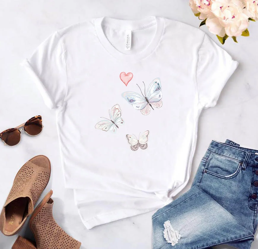 Butterfly T-shirts Short Sleeve Graphic Women-clothing Female Summer Woman Tee Tops With Sleeves Crop Top Women's Free Shipping
Butterfly T-shirts Short Sleeve Graphic Women-clothing Female Summer Woman Tee Tops With Sleeves Crop Top Women's Free Shipping