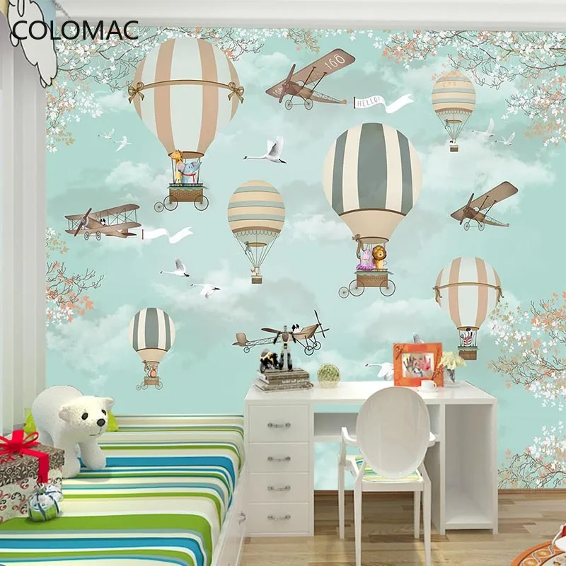 FATMAN Custom Cartoon Animal 3d Wallpaper for Children's Room Hot Air Balloon Simple Wall Cloth Wallpaper Dropshipping
FATMAN Custom Cartoon Animal 3d Wallpaper for Children's Room Hot Air Balloon Simple Wall Cloth Wallpaper Dropshipping