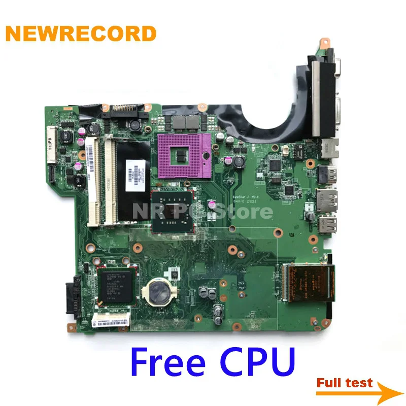 NEWRECORD 482868 001 504642 для HP Pavilion DV5 1000 1200 материнская плата ноутбука GM45 DDR2 Бесплатный