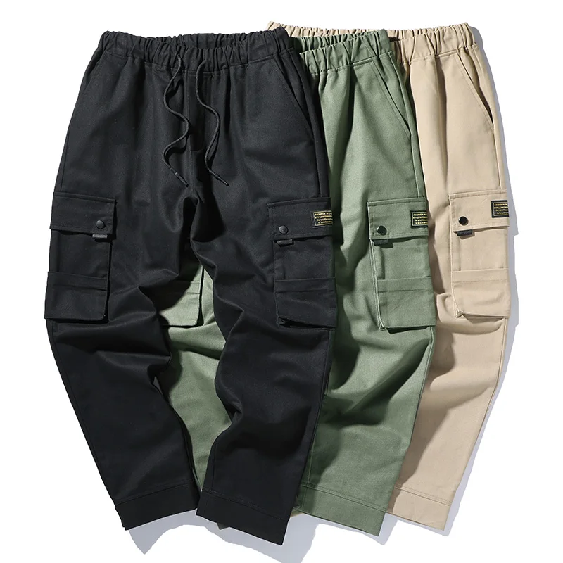Fashion Men Cargo Pants Hip Hop Joggers Cargo Pants Men Harem Pants Multi-Pocket Man Sweatpants Streetwear Casual Mens Pants
Fashion Men Cargo Pants Hip Hop Joggers Cargo Pants Men Harem Pants Multi-Pocket Man Sweatpants Streetwear Casual Mens Pants