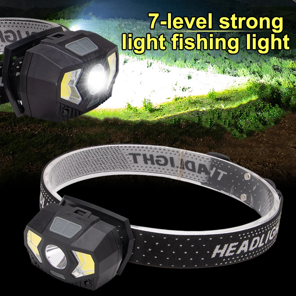 Headlamp Focusing COB Torch Tool Portable Headlight Light Outdoor Activities Supply for Camping Hiking Hunting Fishing
Headlamp Focusing COB Torch Tool Portable Headlight Light Outdoor Activities Supply for Camping Hiking Hunting Fishing