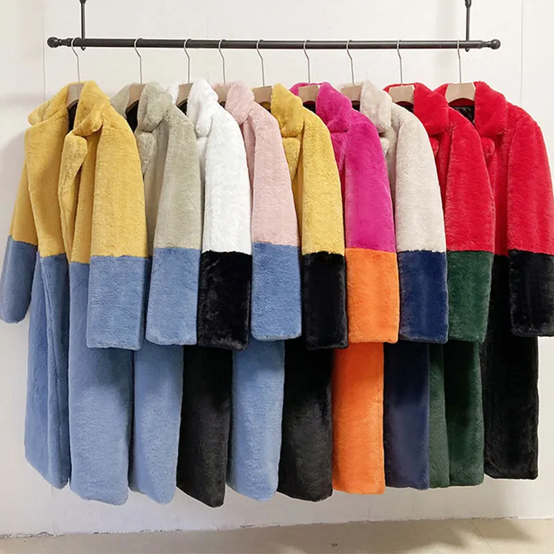 Jacket Parka Winter Clothing Women Faux Fur Jacket hairy Long Fur Coat Lapel OverCoat Thick Warm Female Plush Coats With belt
Jacket Parka Winter Clothing Women Faux Fur Jacket hairy Long Fur Coat Lapel OverCoat Thick Warm Female Plush Coats With belt