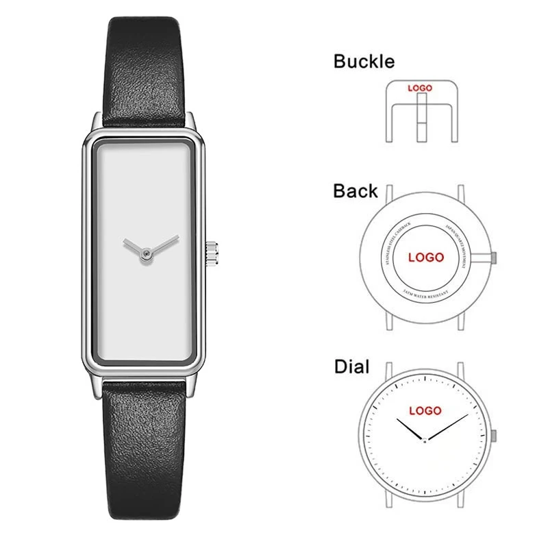 CL040 Rectangl Women Blank Customize Picture Photo Make Your Own Design Silver Case Leather Stainless Steel Mesh Band Watch
CL040 Rectangl Women Blank Customize Picture Photo Make Your Own Design Silver Case Leather Stainless Steel Mesh Band Watch