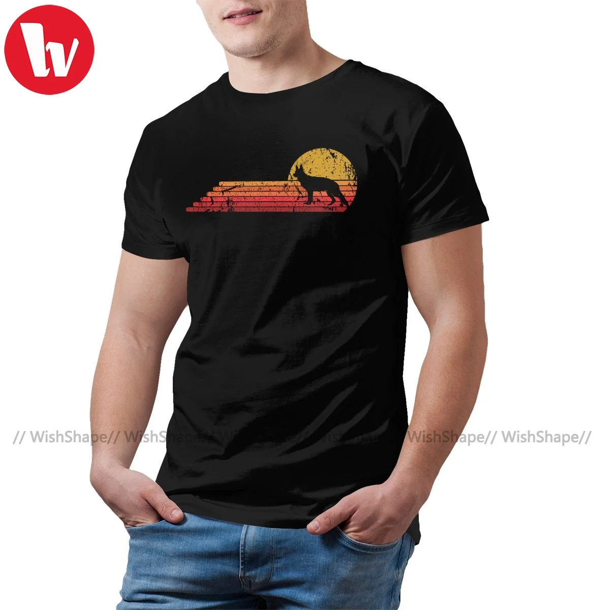 German Shepherd T Shirt Fashion 100 Percent Cotton Beach T-Shirt Short Sleeves Printed Tee Shirt 3xl Man
German Shepherd T Shirt Fashion 100 Percent Cotton Beach T-Shirt Short Sleeves Printed Tee Shirt 3xl Man