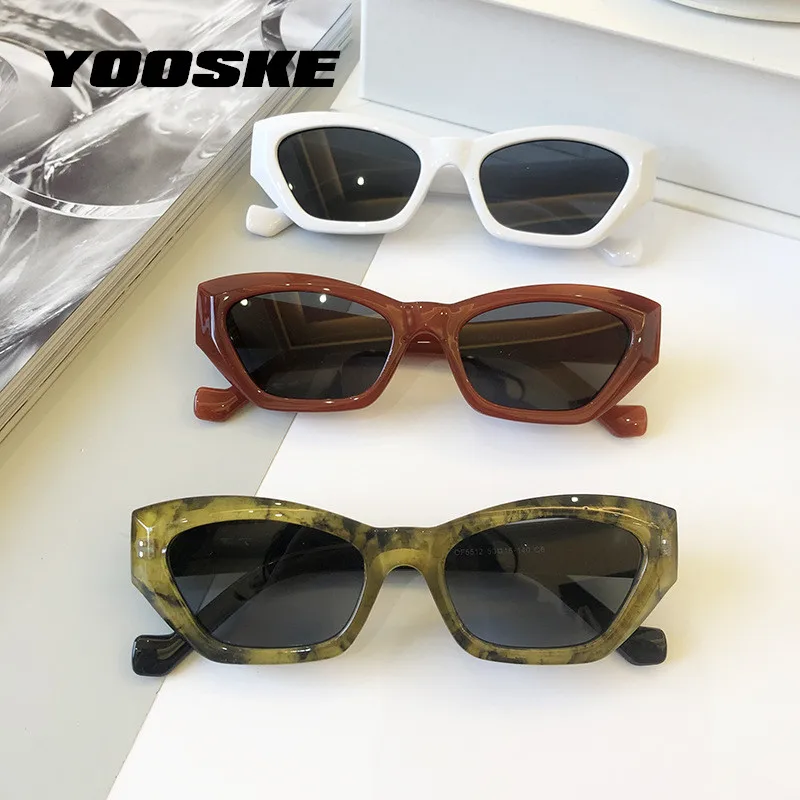 YOOSKE Sexy Cat Eye Sunglasses Women Fashion Small Sun Glasses Men Retro Brand Designer Black Eyewear Classic Sunshades UV400
YOOSKE Sexy Cat Eye Sunglasses Women Fashion Small Sun Glasses Men Retro Brand Designer Black Eyewear Classic Sunshades UV400