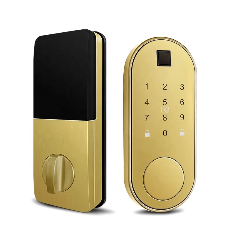 Automatic Keyless WiFi BLE APP Electronic Digital Classic Smart Lock with Touch-Screen Keypad Deadbolt
Automatic Keyless WiFi BLE APP Electronic Digital Classic Smart Lock with Touch-Screen Keypad Deadbolt