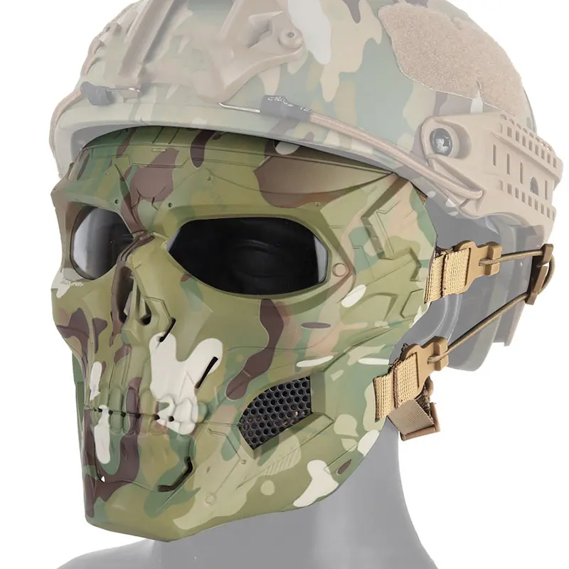 Tactical Skull Masks Hunting Shooting Paintball Masks Motorcycle Men Full Face Airsoft Cycling Breathable Military Skull Mask
Tactical Skull Masks Hunting Shooting Paintball Masks Motorcycle Men Full Face Airsoft Cycling Breathable Military Skull Mask