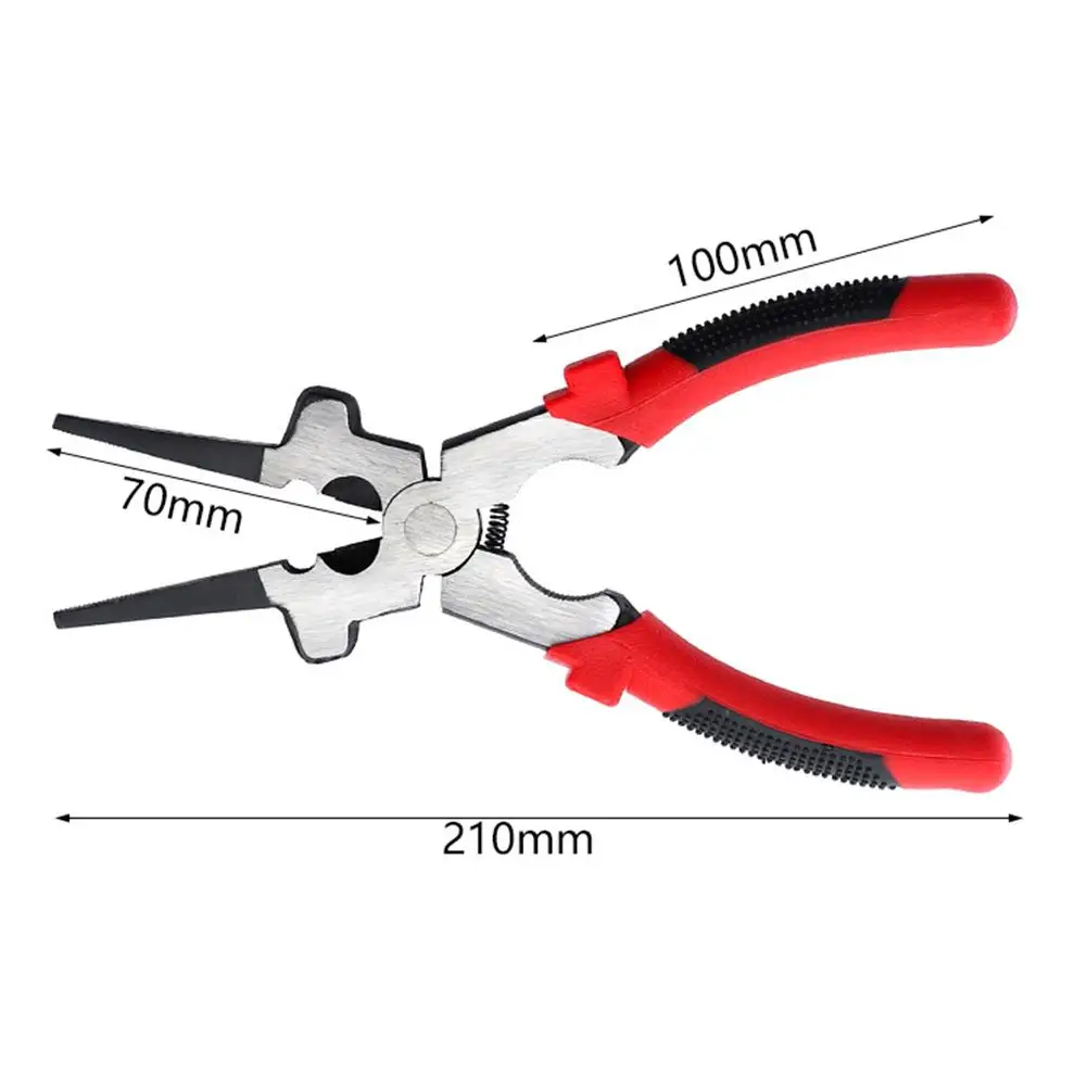 Multi-purpose Carbon Steel Pliers Welding Tool Labor-saving Spring Adjustable with High Hardness and No Distortion
Multi-purpose Carbon Steel Pliers Welding Tool Labor-saving Spring Adjustable with High Hardness and No Distortion