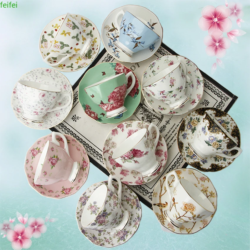 Euro Retro Bone China coffee cup sets top quality ceramic Porcelain tea cup set Afternoon tea party wedding gift home drink ware
Euro Retro Bone China coffee cup sets top quality ceramic Porcelain tea cup set Afternoon tea party wedding gift home drink ware
