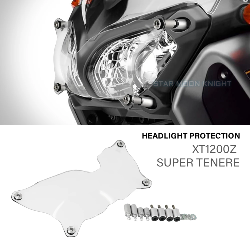 NEW Motorcycle Acrylic Headlight Protector Light Cover Protective Guard For YAMAHA XT 1200 Z XT1200Z Super Tenere 2010 - 2021
NEW Motorcycle Acrylic Headlight Protector Light Cover Protective Guard For YAMAHA XT 1200 Z XT1200Z Super Tenere 2010 - 2021