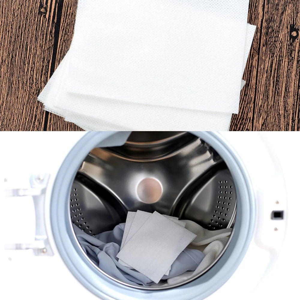 100pcs Washing Machine Use Mixed Dyeing Proof Color Absorption Sheet Anti Dyed Cloth Laundry Papers Color Catcher Grabber Cloth
100pcs Washing Machine Use Mixed Dyeing Proof Color Absorption Sheet Anti Dyed Cloth Laundry Papers Color Catcher Grabber Cloth
