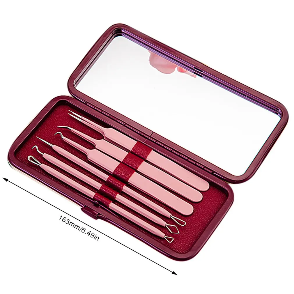 Stainless Steel Acne Needle Professional Tool Set Acne Needle 6 Piece Set Acne Blackhead Acne Needle Beauty Tool
Stainless Steel Acne Needle Professional Tool Set Acne Needle 6 Piece Set Acne Blackhead Acne Needle Beauty Tool