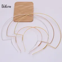 BoYuTe New Arrive (10 Pieces/Lot) Metal Iron Headband Crown Base Handmade Diy Tiara Jewelry Making Materials