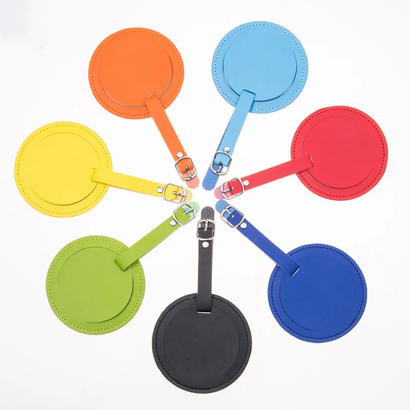 1pc PVC Round Luggage Tag Bag Pendant Suitcase Luggage Name ID Address Identifier Holder Boarding Tag Portable Label for Travel
1pc PVC Round Luggage Tag Bag Pendant Suitcase Luggage Name ID Address Identifier Holder Boarding Tag Portable Label for Travel