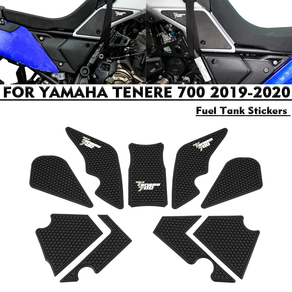 For YAMAHA Tenere 700 T700 XTZ 690 T 700 motorcycle accessories Non-slip Side Fuel Tank Stickers waterproof pad stickers
For YAMAHA Tenere 700 T700 XTZ 690 T 700 motorcycle accessories Non-slip Side Fuel Tank Stickers waterproof pad stickers