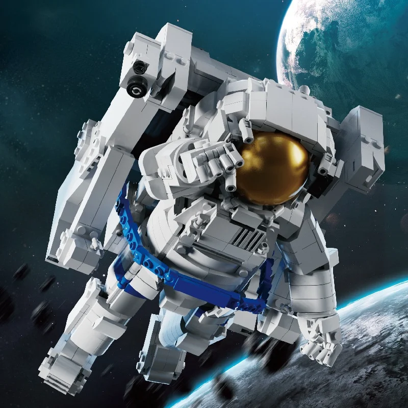 Toys For Kids Gifts Creator Space Station Astronaut Figures Building Blocks MOC Science Spaceman 3D Model Construction Education
Toys For Kids Gifts Creator Space Station Astronaut Figures Building Blocks MOC Science Spaceman 3D Model Construction Education