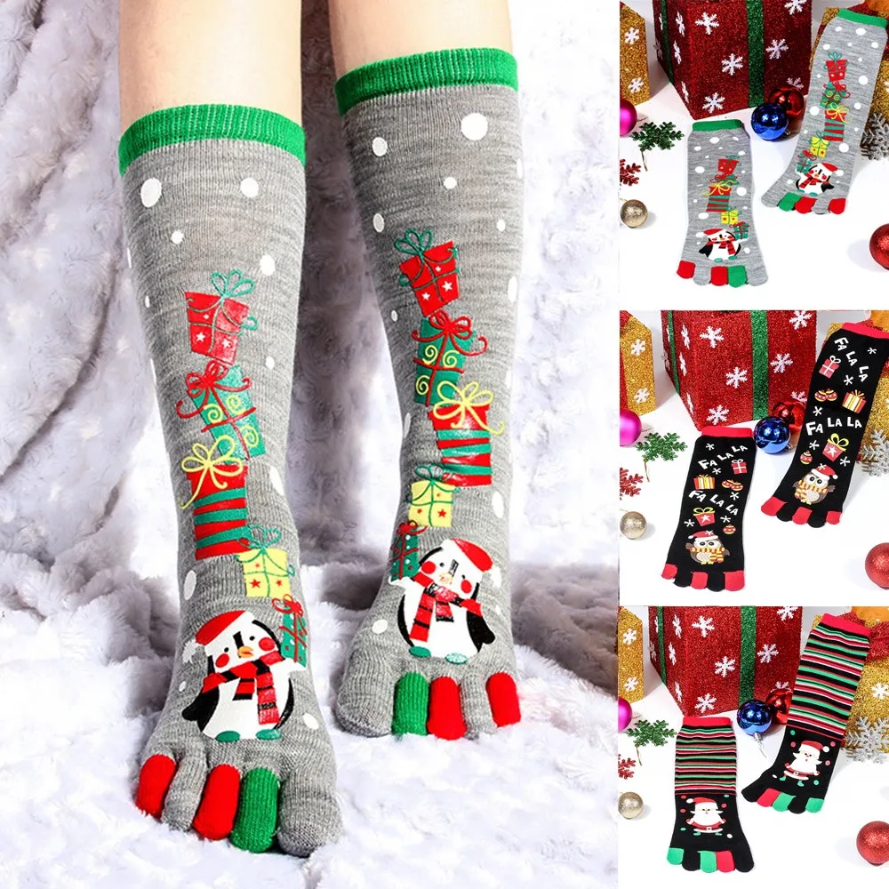 New Fashion Women Funny Cartoon Printed Toe Socks Cotton Five Fingers Socks Casual Soft Socks Women Christmas Sock
New Fashion Women Funny Cartoon Printed Toe Socks Cotton Five Fingers Socks Casual Soft Socks Women Christmas Sock