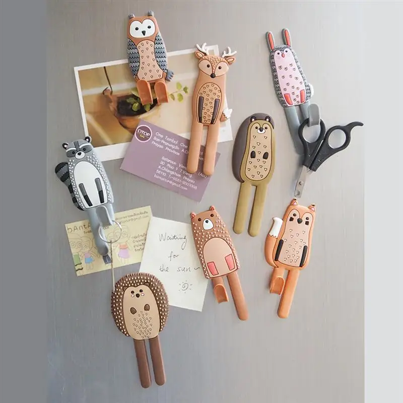 4PCS Magnetic Fridge Magnet Hooks Household Magnetic Hooks Nordic Animal Magnetic Refrigerator Magnet Hook (Random Style)
4PCS Magnetic Fridge Magnet Hooks Household Magnetic Hooks Nordic Animal Magnetic Refrigerator Magnet Hook (Random Style)