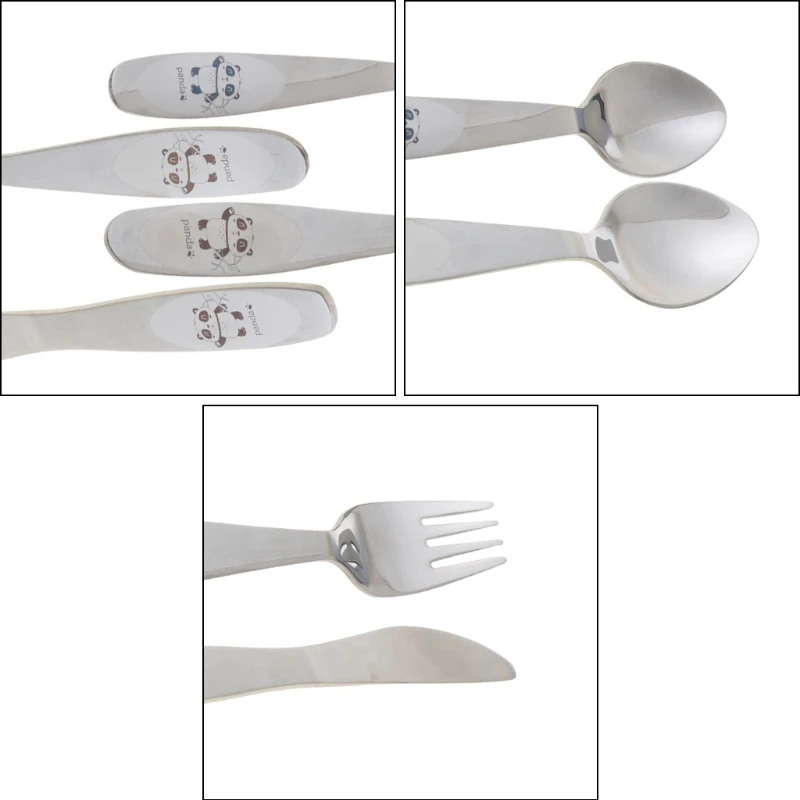 4pcs/set Baby Spoon Food Feeding Fork Knife Utensils Set Kids Children Tableware F3ME
4pcs/set Baby Spoon Food Feeding Fork Knife Utensils Set Kids Children Tableware F3ME