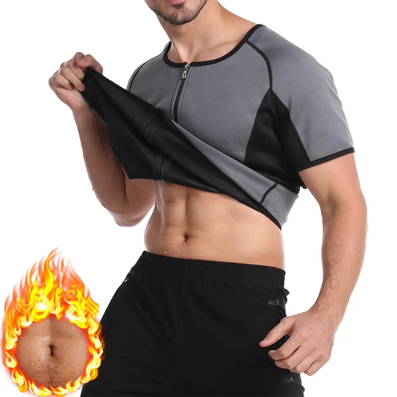 Men Sport Shirt Body Shaper Slimming Waist Trainer Men Sauna Top Neoprene Sauna Vest With Zipper Body Shapewear Warming Jacket
Men Sport Shirt Body Shaper Slimming Waist Trainer Men Sauna Top Neoprene Sauna Vest With Zipper Body Shapewear Warming Jacket