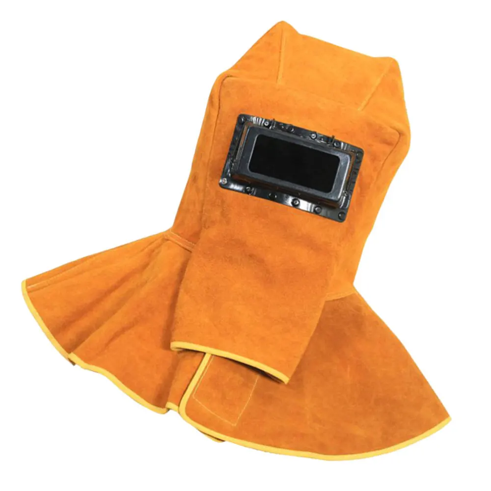 1Pc Heat Resistant Welding Helmet Durable Head Neck Cover Cap for Welder Orange 
1Pc Heat Resistant Welding Helmet Durable Head Neck Cover Cap for Welder Orange