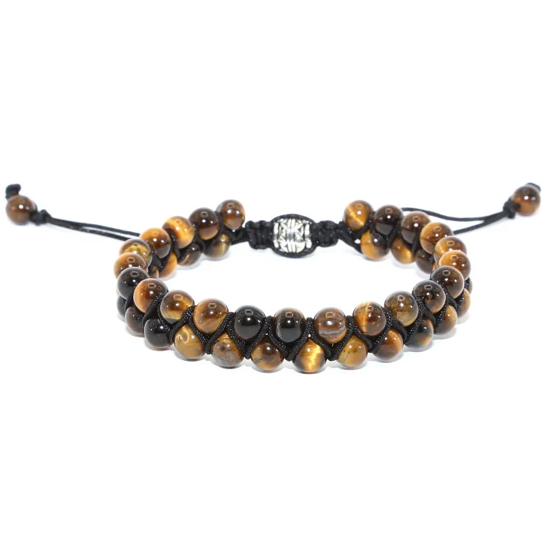 Men Bracelet Matte Onyx Tiger Eye Black Cord Braided Bracelet Handmade Friendship Bracelets Mens Beads Punk Bracelet Gift
Men Bracelet Matte Onyx Tiger Eye Black Cord Braided Bracelet Handmade Friendship Bracelets Mens Beads Punk Bracelet Gift