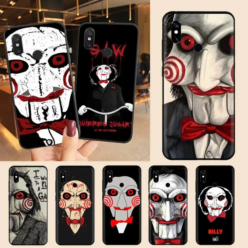 Saw Horror movie Phone Case For Xiaomi Redmi note 7 8 9 t max3 s 10 pro lite Luxury brand shell funda coque
Saw Horror movie Phone Case For Xiaomi Redmi note 7 8 9 t max3 s 10 pro lite Luxury brand shell funda coque