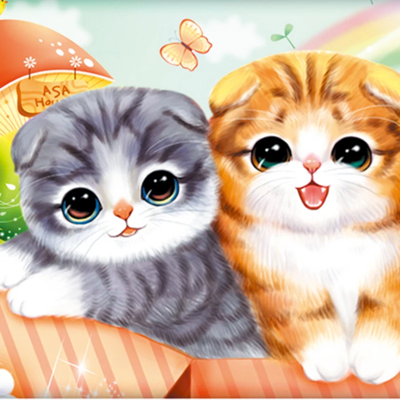 Stitch Embroidery New Cartoon Animation Printing Cross Stitch Bedroom Small Full Embroidery Cute Cat Simple Embroidery
Stitch Embroidery New Cartoon Animation Printing Cross Stitch Bedroom Small Full Embroidery Cute Cat Simple Embroidery