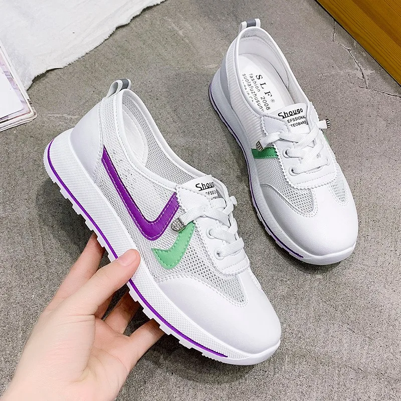 Breathable Fashion Women Casual Shoes White Sneakers Breathable Leisure Flats Comfortable Air Mesh Trainers Lightweight Footwear
Breathable Fashion Women Casual Shoes White Sneakers Breathable Leisure Flats Comfortable Air Mesh Trainers Lightweight Footwear