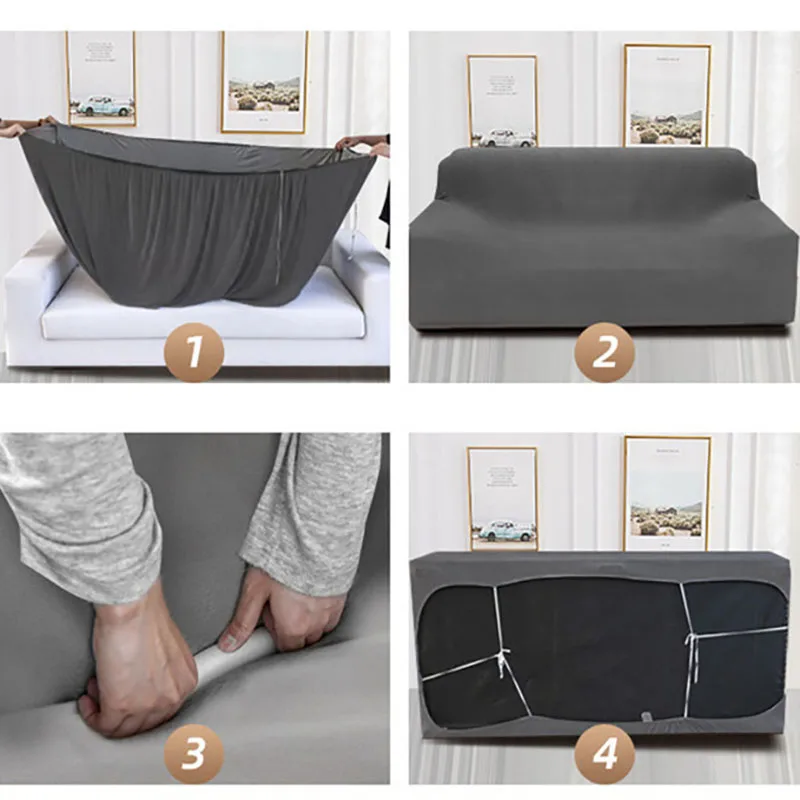 Cotton Sofa Cover Solid Color Universal Sofa Sheath Stretchy Home Sofa Protector Cover All Inclusive For 1/2/3/4 Seater
Cotton Sofa Cover Solid Color Universal Sofa Sheath Stretchy Home Sofa Protector Cover All Inclusive For 1/2/3/4 Seater