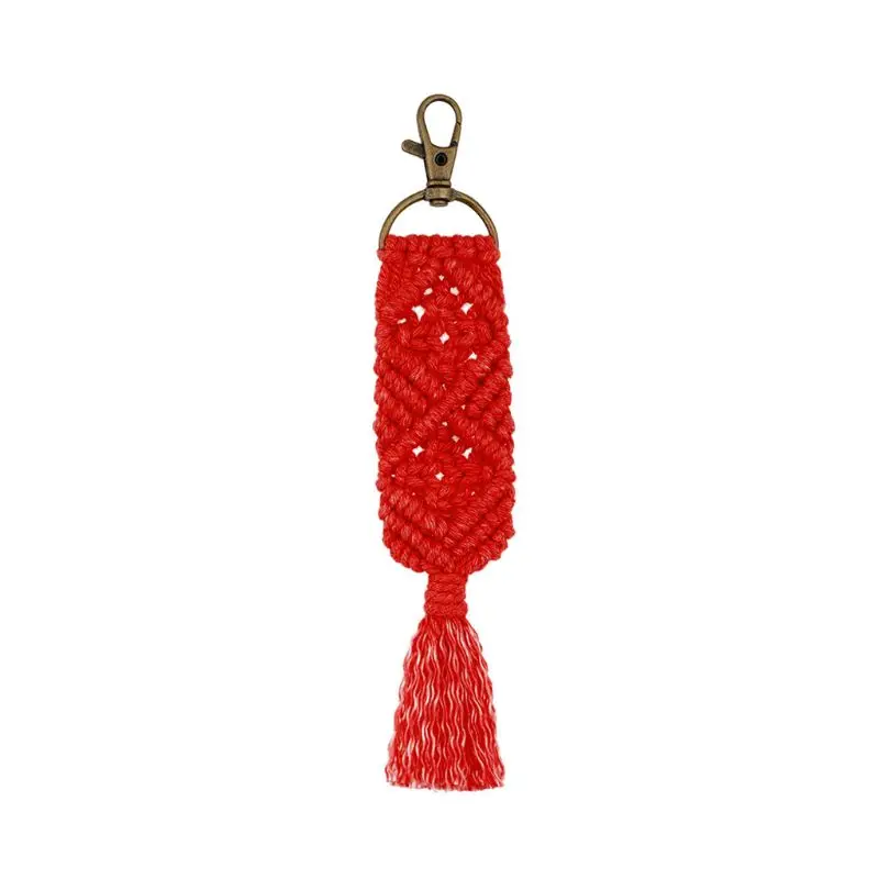 2021 New Tassel Macrame Keychains for Women Boho Handmade key Holder Keyring Macrame Bag Charm Car Hanging
2021 New Tassel Macrame Keychains for Women Boho Handmade key Holder Keyring Macrame Bag Charm Car Hanging