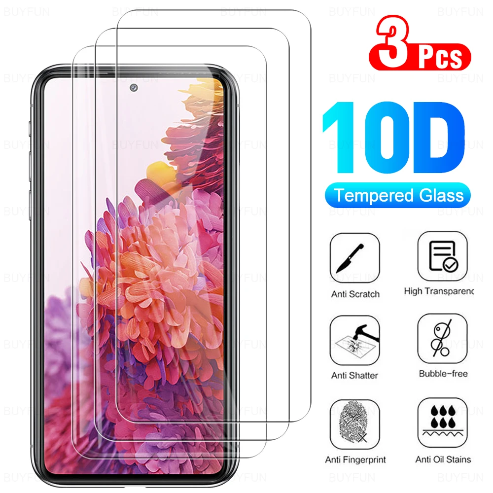 Закаленное стекло для samsung s20 fe, защитная пленка с защитой от царапин, 3 шт. 
Закаленное стекло для samsung s20 fe, защитная пленка с защитой от царапин, 3 шт.