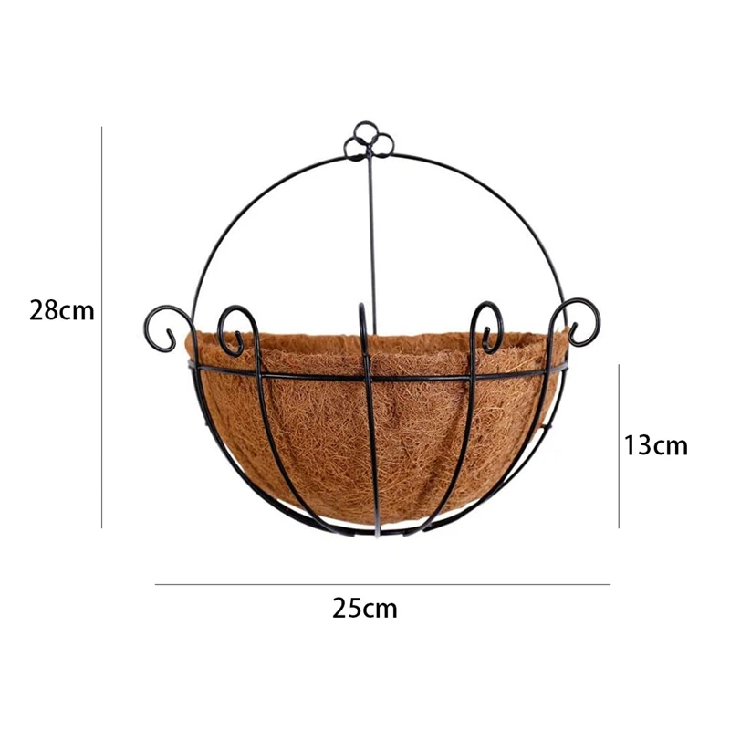 3 Pcs Iron Wall Hanging Flower Wall Hanging Plant Decoration Suitable for Garden Porch Balcony Indoor Outdoor
3 Pcs Iron Wall Hanging Flower Wall Hanging Plant Decoration Suitable for Garden Porch Balcony Indoor Outdoor