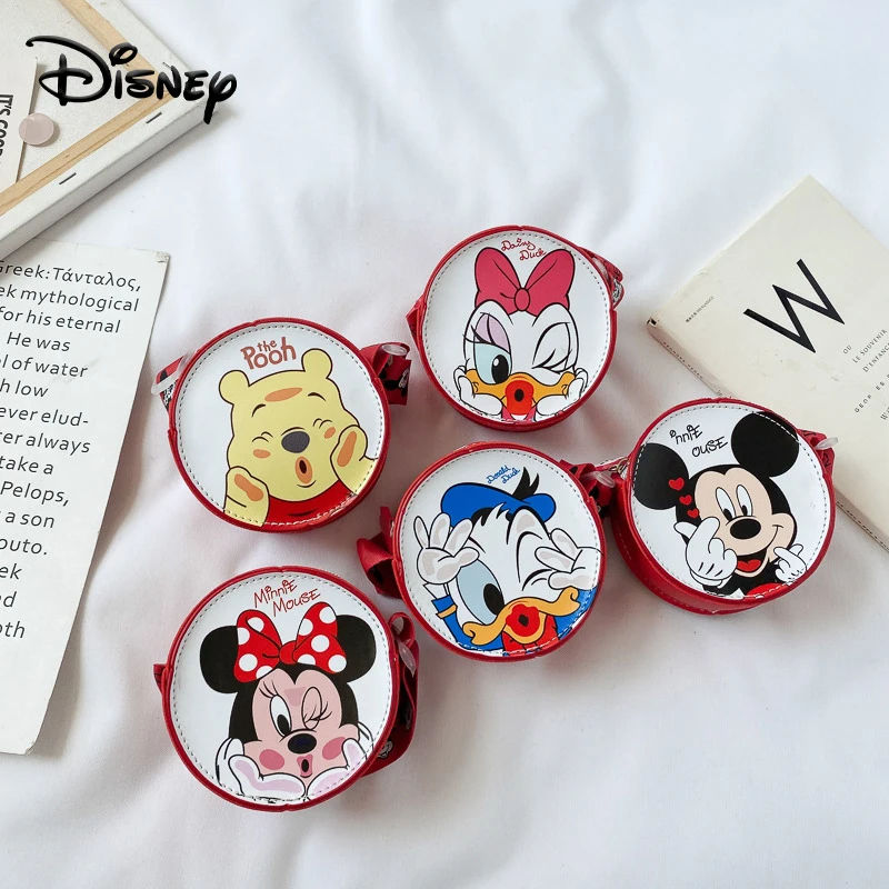 Disney Mickey Minnie Korean Children's Bag New Shoulder Small Round Bag Cartoon Mickey Mouse Baby Coin Purse Girl Crossbody Bag
Disney Mickey Minnie Korean Children's Bag New Shoulder Small Round Bag Cartoon Mickey Mouse Baby Coin Purse Girl Crossbody Bag