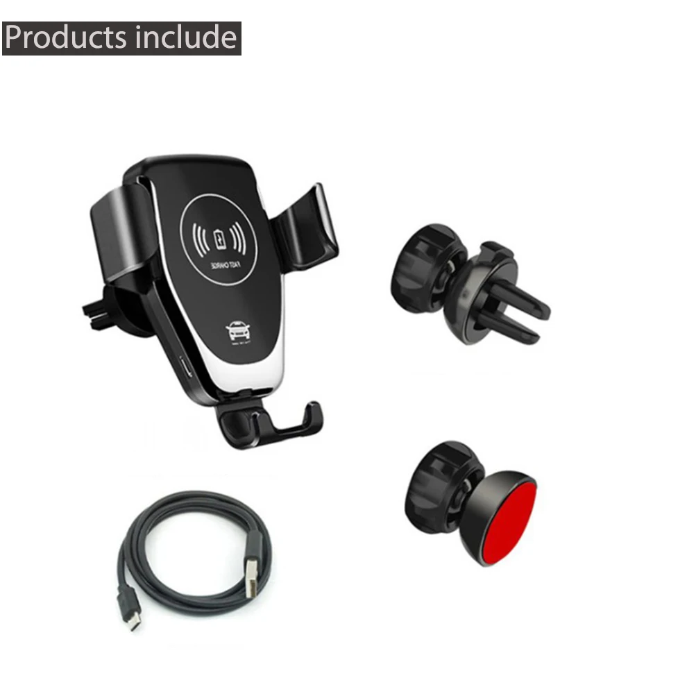 10W Car Wireless Charger Automatic Clamping Fast Wirless Charging Car Phone Holder For iPhone Xs Xr Samsung Xiaomi Smart Phone 
10W Car Wireless Charger Automatic Clamping Fast Wirless Charging Car Phone Holder For iPhone Xs Xr Samsung Xiaomi Smart Phone