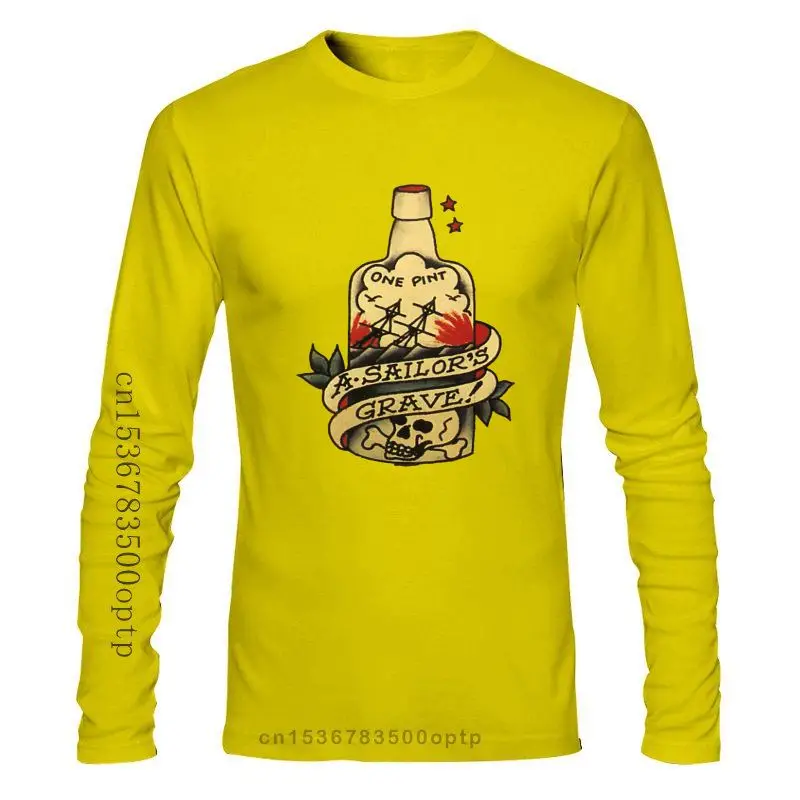 New Sailor Jerry Tattoo Sailor's Grave Rum Bottle Black Slim Fit T Shirt S 2xl 2021 Summer Blacks Cotton Tshirt
New Sailor Jerry Tattoo Sailor's Grave Rum Bottle Black Slim Fit T Shirt S 2xl 2021 Summer Blacks Cotton Tshirt