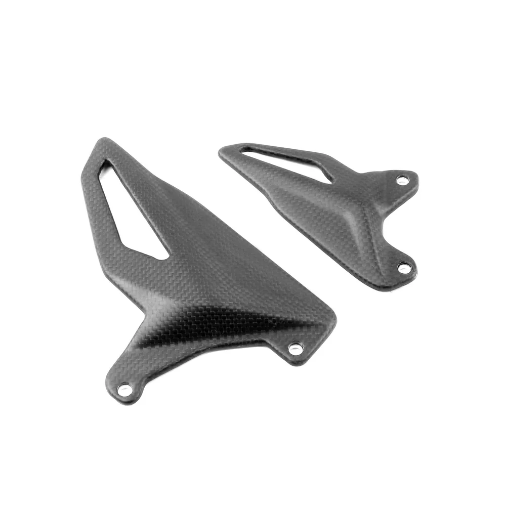 Full Carbon Fiber Motorcycle Heel Guard Rearset Plate Foot Peg Protector overlay for Ducati 2020 Streetfighter V4 V4S
Full Carbon Fiber Motorcycle Heel Guard Rearset Plate Foot Peg Protector overlay for Ducati 2020 Streetfighter V4 V4S