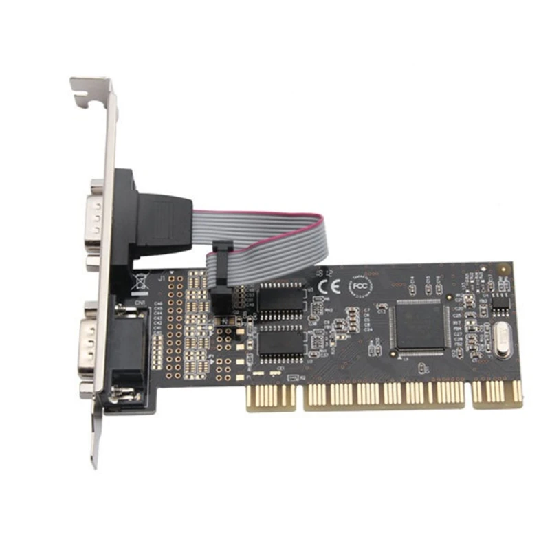 H052 PCI to 2 Ports COM 9 Pin Serial Series RS232 Expansion Card for Computer Laptop
H052 PCI to 2 Ports COM 9 Pin Serial Series RS232 Expansion Card for Computer Laptop