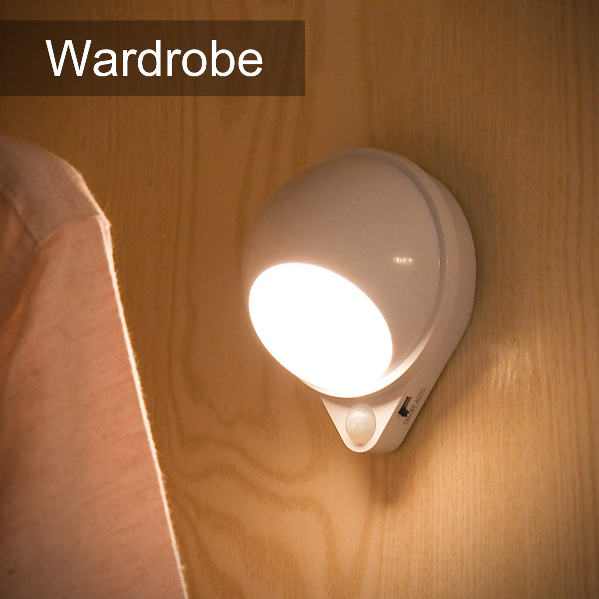 Wireless Rotatable Motion Sensor Light USB Rechargeable LED Night Light Cabinet Wardrobe Lamp For Kitchen Staircase Backlight 
Wireless Rotatable Motion Sensor Light USB Rechargeable LED Night Light Cabinet Wardrobe Lamp For Kitchen Staircase Backlight