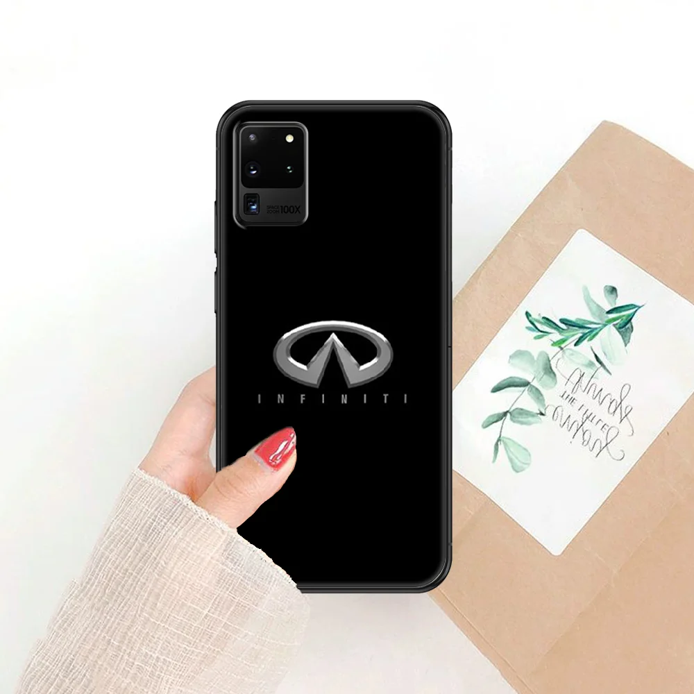 Car Infiniti Phone case For Samsung Galaxy Note 4 8 9 10 20 S8 S9 S10 S10E S20 Plus UITRA Ultra black silicone coque 3D prime
Car Infiniti Phone case For Samsung Galaxy Note 4 8 9 10 20 S8 S9 S10 S10E S20 Plus UITRA Ultra black silicone coque 3D prime
