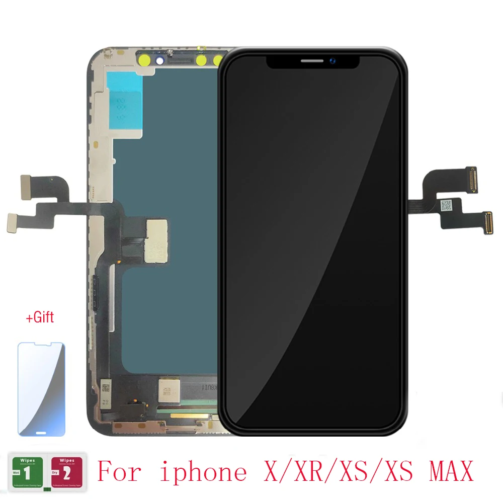 ЖК-экран с дигитайзером для iPhone X/XR/XS MAX incell, сенсорный экран с дигитайзером, Oled ЖК-экран для замены в сборе 
ЖК-экран с дигитайзером для iPhone X/XR/XS MAX incell, сенсорный экран с дигитайзером, Oled ЖК-экран для замены в сборе