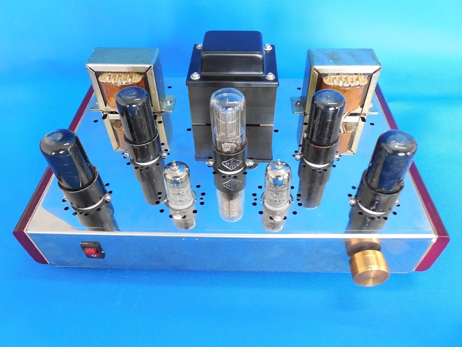 Усилитель мощности с нажимной трубкой 12 Вт + 6P6P 6 V6 чистая технология ручных лесов