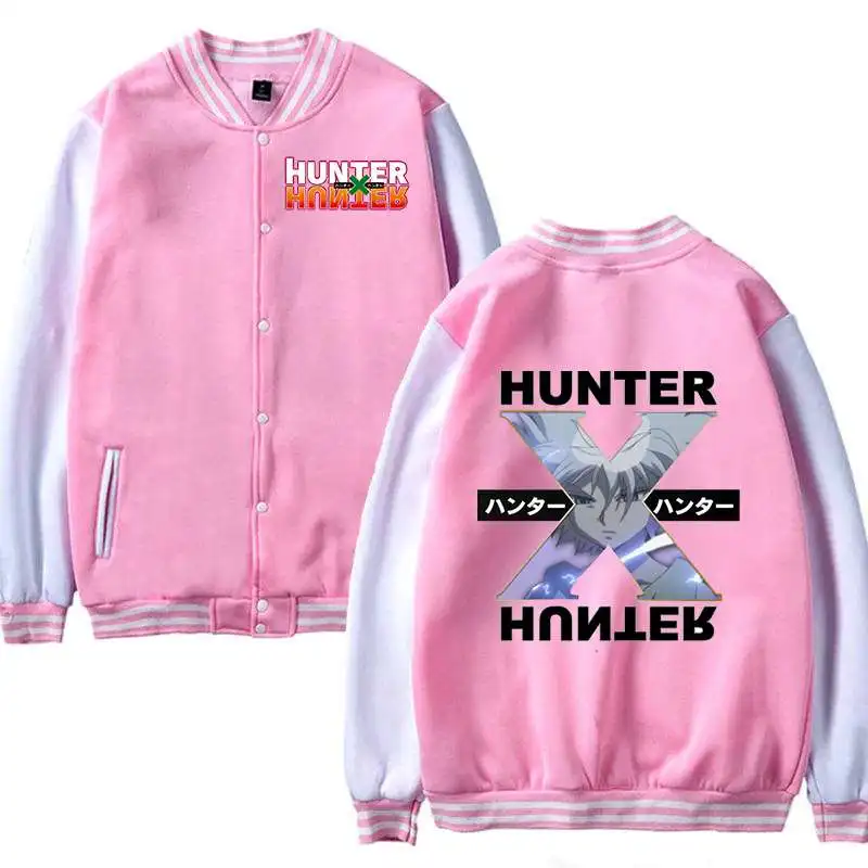 Men Jackets and Coats HUNTER X HUNTER Harajuku O Neck Baseball Jacket Women/Men Fashion Baseball Uniform Girl Hip Hop Sportswear
Men Jackets and Coats HUNTER X HUNTER Harajuku O Neck Baseball Jacket Women/Men Fashion Baseball Uniform Girl Hip Hop Sportswear