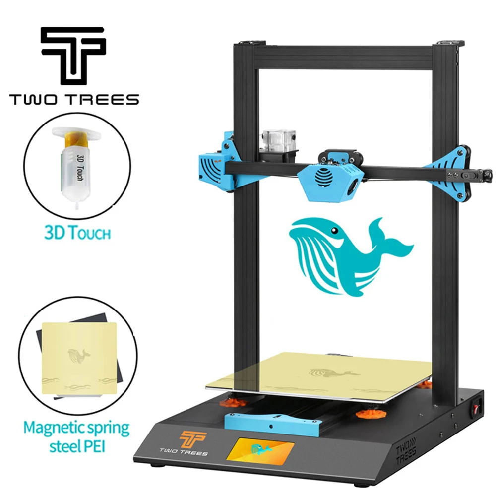 2020 Newest Twotrees Blu-5 3D Printer Kit I3 Mega Upgrade PEI Magnetic Build Plate Large Size Metal Frame BL Touch Screen
2020 Newest Twotrees Blu-5 3D Printer Kit I3 Mega Upgrade PEI Magnetic Build Plate Large Size Metal Frame BL Touch Screen