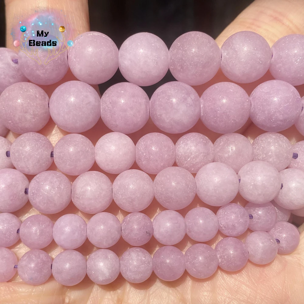 Natural Stone Dull Polished Purple Jades Beads Round Loose Beads For Jewelry Making Diy Necklace Bracelet Needlework 6-10mm 15”
Natural Stone Dull Polished Purple Jades Beads Round Loose Beads For Jewelry Making Diy Necklace Bracelet Needlework 6-10mm 15”