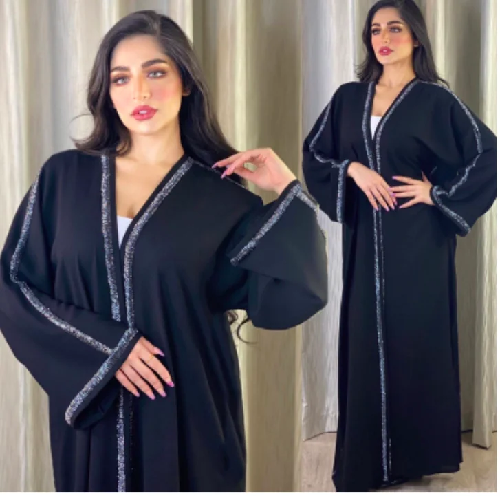 Dubai Arabic Dress for Women 2021 Spring Hand-beaded Long Sleeve Plus Size Robes Muslim Ethnic Embroidery Turkey Robe
Dubai Arabic Dress for Women 2021 Spring Hand-beaded Long Sleeve Plus Size Robes Muslim Ethnic Embroidery Turkey Robe
